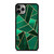 EMERALD AND COPPER GEOMETRIC PATTERN iPhone 11 Pro Max Case Cover