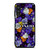 PURPLE FLOWERS COACH NEW YORK Samsung Galaxy A14 Case Cover