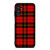 RED BLACK TARTAN PATTERN Samsung Galaxy A14 Case Cover
