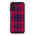 RED BLUE TARTAN PLAID PATTERN Samsung Galaxy A14 Case Cover