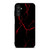 RED NEON LIGHTNING PATTERN Samsung Galaxy A14 Case Cover