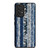 BLUE STRETCHED CHIFFON FABRIC Samsung Galaxy A53 Case Cover