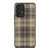 BROWN TARTAN PLAID PATTERN Samsung Galaxy A53 Case Cover