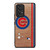 CHICAGO CUBS UBS MLB WOODEN LOGO Samsung Galaxy A53 Case Cover