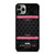 COACH NEW YORK PINK BLACK iPhone 11 Pro Max Case Cover