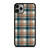 CHECK CLASSIC DARK PLAID FABRIC TEXTURES iPhone 11 Pro Max Case Cover