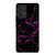 VIOLET ABSTRACT SMOKED GRID Samsung Galaxy A53 Case Cover