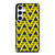 ARSENAL YELLOW RETRO PATTERN Samsung Galaxy S24 Case Cover