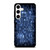 BLUE STYLISH BINARY CODE Samsung Galaxy S24 Case Cover