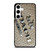 COACH NEW YORK LOGO ON LEATHER Samsung Galaxy S24 Case Cover