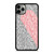 BINARY CODE HALF HEART PATTERN iPhone 11 Pro Max Case Cover