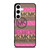 MICHAEL KORS PINK STRIP LOGO Samsung Galaxy S24 Case Cover