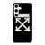 OFF WHITE TAPE LOGO Samsung Galaxy S24 Case Cover