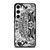 OUIJA BOARD BLACK AND WHITE Samsung Galaxy S24 Case Cover
