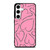 PINK LOVE BRUSHES PATTERN Samsung Galaxy S24 Case Cover