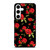 SEAMLESS RED ROSE PATTERN Samsung Galaxy S24 Case Cover