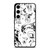 SPACE DOG WHITE PATTERN Samsung Galaxy S24 Case Cover