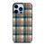 CHECK CLASSIC DARK PLAID FABRIC TEXTURES iPhone 13 Pro Max Case Cover