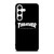 THRASHER SKATEBOARD MAGAZINE BLACK Samsung Galaxy S24 Case Cover