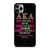 ALPHA KAPPA ALPHA QUOTE iPhone 11 Pro Max Case Cover