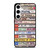 VINTAGE CASETTE COLLAGE Samsung Galaxy S24 Case Cover