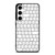 WHITE KEYBOARD PATTERN Samsung Galaxy S24 Case Cover
