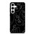 WOMAN FACE SKETCH PATTERN Samsung Galaxy S24 Case Cover