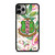 AKA PINK AND GREEN FLOWER LOGO iPhone 11 Pro Max Case Cover