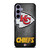 KANSAS CITY CHIEFS METAL LOGO Samsung Galaxy S24 Plus Case Cover