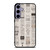 OLD NEWSPAPER PATTERN Samsung Galaxy S24 Plus Case Cover