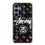 STUSSY COLLAGE LOGO Samsung Galaxy S24 Plus Case Cover