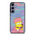 TIE DYE PATTERN BART SIMPSON Samsung Galaxy S24 Plus Case Cover