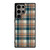 CHECK CLASSIC DARK PLAID FABRIC TEXTURES Samsung Galaxy S24 Ultra Case Cover