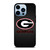 UNIVERSITY GEORGIA CARBON SYMBOL iPhone 13 Pro Max Case Cover UNIVERSITY GEORGIA CARBON SYMBOL iPhone 13 Pro Max Case Cover