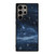 NAVY BLUE STAR FABRIC TEXTURE Samsung Galaxy S24 Ultra Case Cover