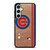 CHICAGO CUBS UBS MLB WOODEN LOGO Samsung Galaxy S23 FE Case Cover