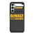DEWALT LOGO TOUGH SYSTEM ICON Samsung Galaxy S23 FE Case Cover