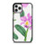 PURPLE ORCHID FLOWER PAINTING iPhone 11 Pro Case Cover