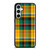 YELLOW GREEN TARTAN PATTERN Samsung Galaxy S23 FE Case Cover
