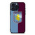 ASTON VILLA FC LOGO FOOTBALL CLUB iPhone 15 Pro Max Case Cover