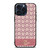 COACH NEW YORK LOGO PINK EMBLEM PATTERN iPhone 15 Pro Max Case Cover
