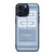GIVENCY PARIS LOGO G-TOTE iPhone 15 Pro Max Case Cover