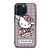 HELLO KITTY X COACH NEW YORK LOGO iPhone 15 Pro Max Case Cover