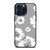 KATE SPADE NEW YORK LOGO FLORAL GRAY iPhone 15 Pro Max Case Cover