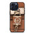 MICHAEL KORS LOGO MK PADLOCK BROWN iPhone 15 Pro Max Case Cover