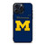 MICHIGAN WOLVERINES LOGO NIKE UNIVERSITY FOOTBALL iPhone 15 Pro Max Case Cover
