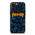 THRASHER SKATEBOARD CAMO BLUE iPhone 15 Pro Max Case Cover