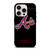 ATLANTA BRAVES ICON BASEBALL TEAM iPhone 15 Pro Case Cover