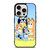 BLUEY CHARACTERS CARTOON iPhone 15 Pro Case Cover
