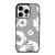 KATE SPADE NEW YORK LOGO FLORAL GRAY iPhone 15 Pro Case Cover